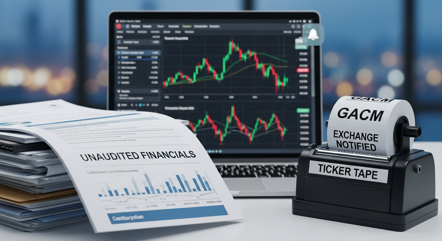 GACM Technologies: Unaudited Financials Published, Exchange Notified