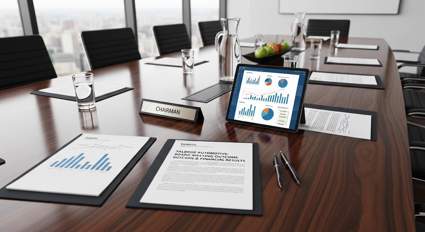 Talbros Automotive: Board Meeting Outcome & Financial Results