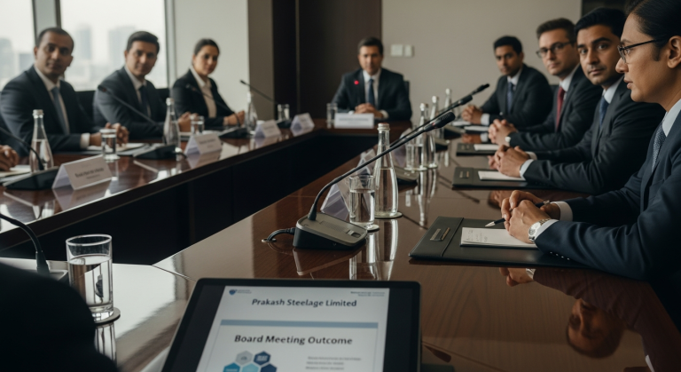 Prakash Steelage Limited: Board Meeting Outcome Announced