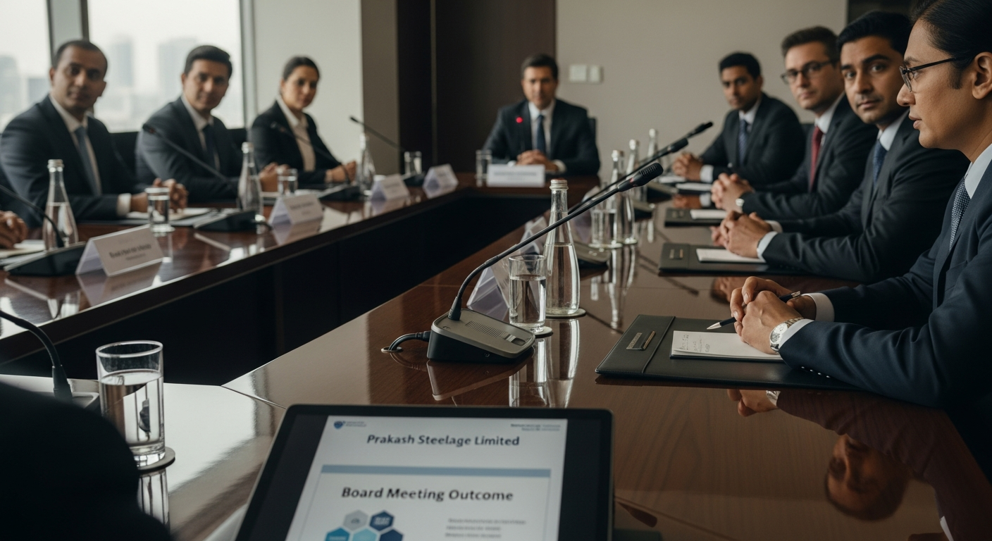 Prakash Steelage Limited: Board Meeting Outcome Announced