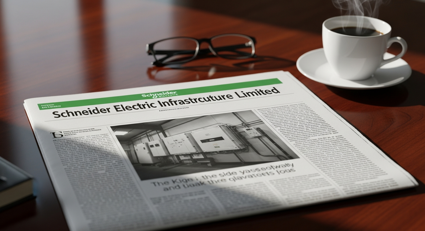 Schneider Electric Infrastructure Limited: A Newspaper Publication