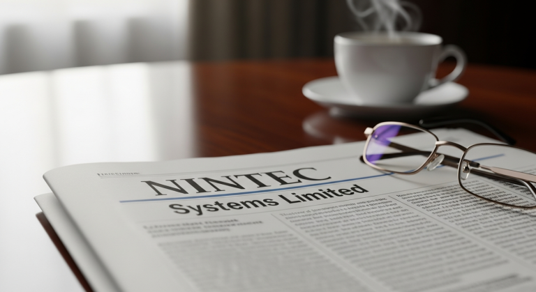 NINtec Systems Limited: A Newspaper Publication
