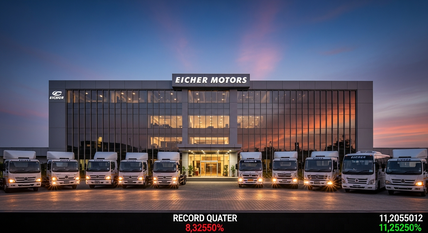 Eicher Motors Reports Record Quarter: A Look Inside