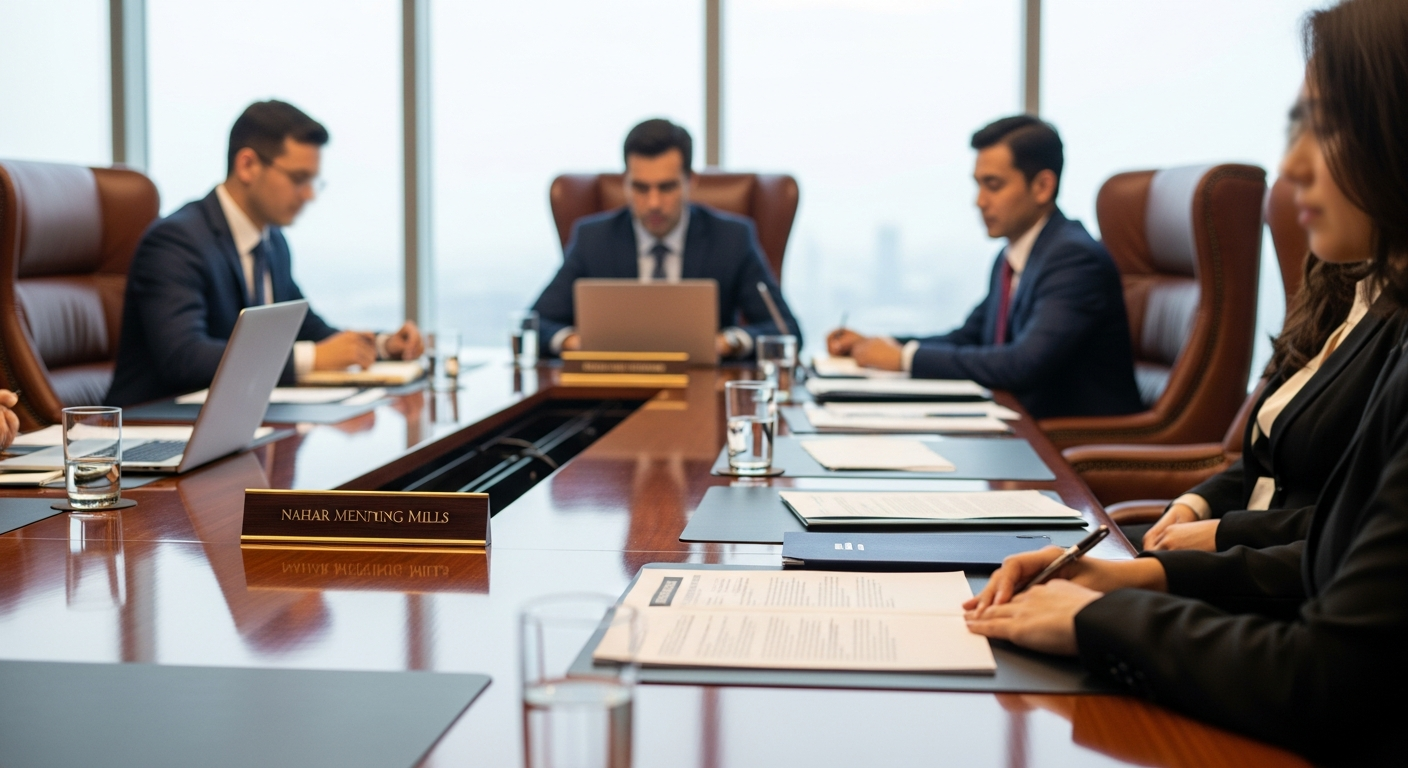 Nahar Spinning Mills: Board Meeting Outcome Announced