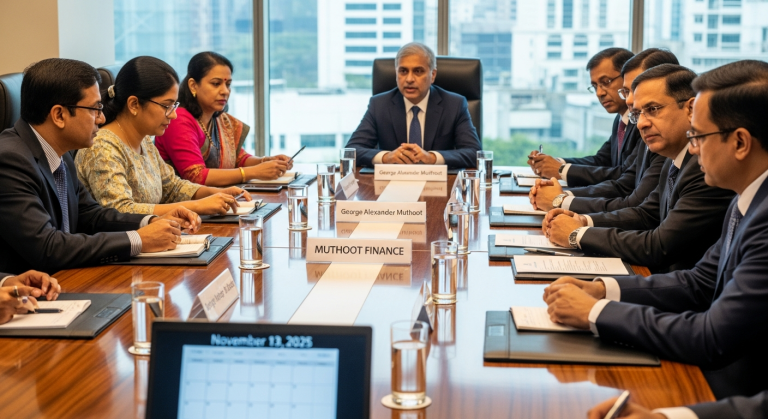 Muthoot Finance Board Meeting: November 13, 2025