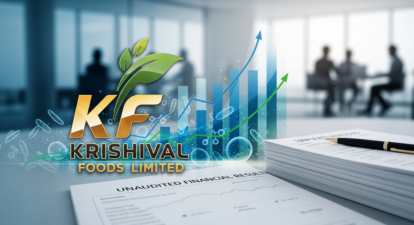 Krishival Foods Limited: Unaudited Financial Results Published
