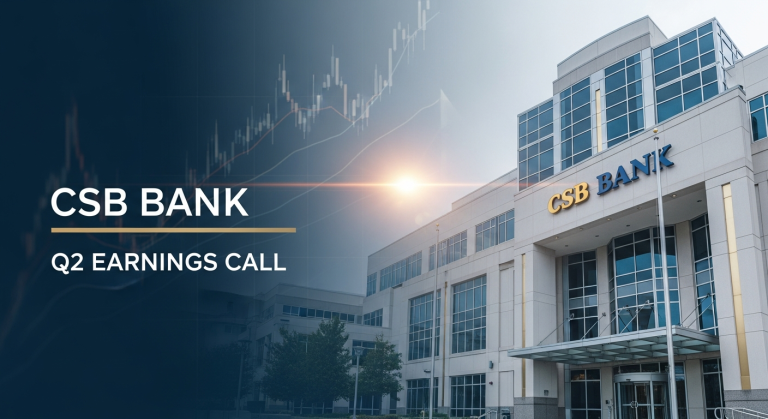 CSB Bank Shares Steady After Q2 Earnings Call