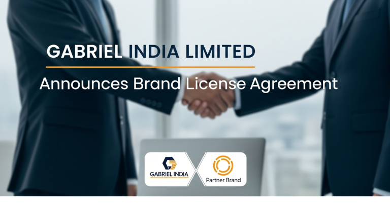 Gabriel India Limited Announces Brand License Agreement