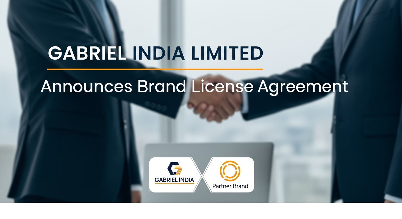 Gabriel India Limited Announces Brand License Agreement