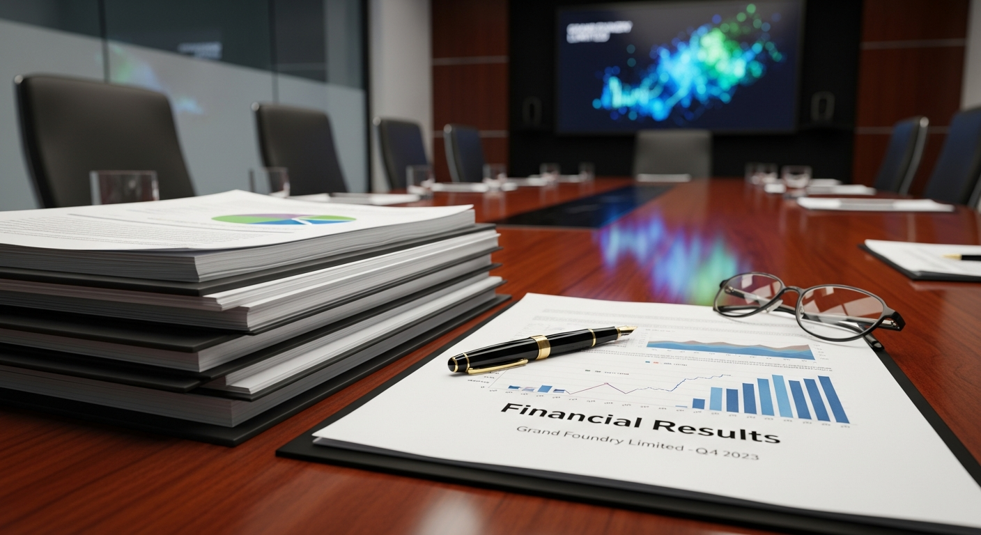 Grand Foundry Limited: Financial Results Filed After Board Meeting