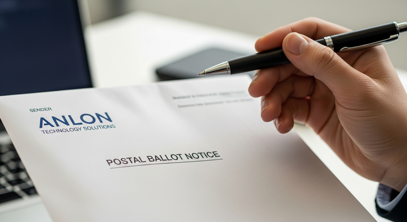 Anlon Technology Solutions: Postal Ballot Notice Filed