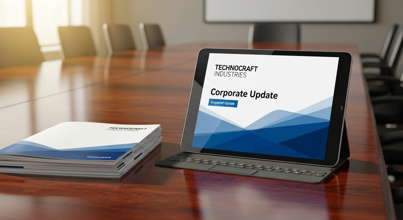 Technocraft Industries' Investor Presentation: A Corporate Update