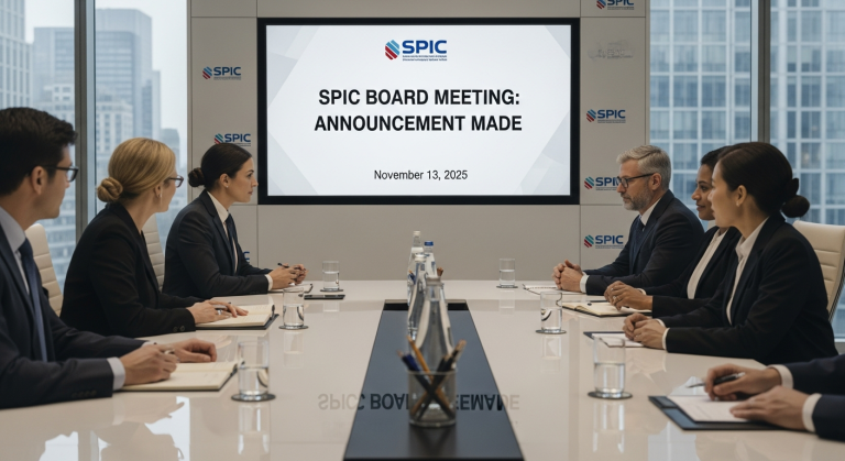 SPIC Board Meeting: Announcement Made on November 13, 2025