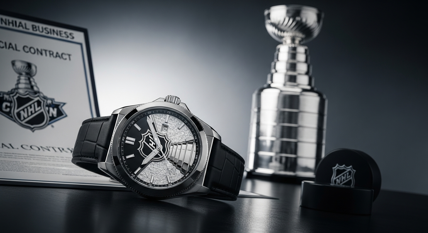 Stanley Cup Champ's Watch Brand Scores Big Deal with NHL