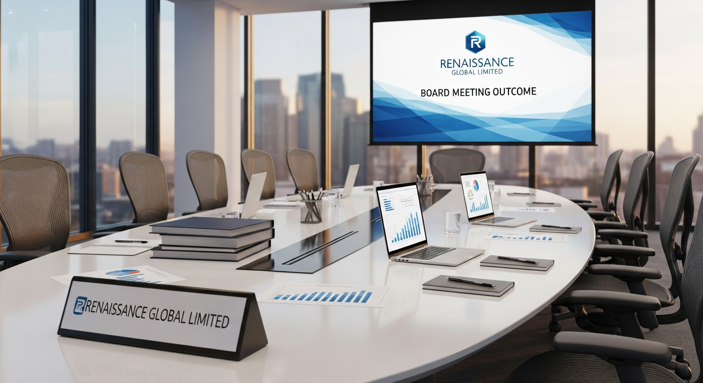 Renaissance Global Limited Announces Board Meeting Outcome