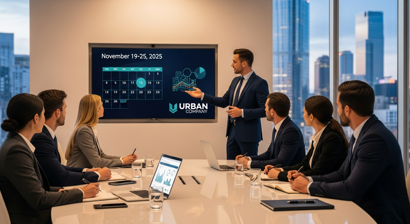 Urban Company Schedules Investor Meetings: November 19-25, 2025