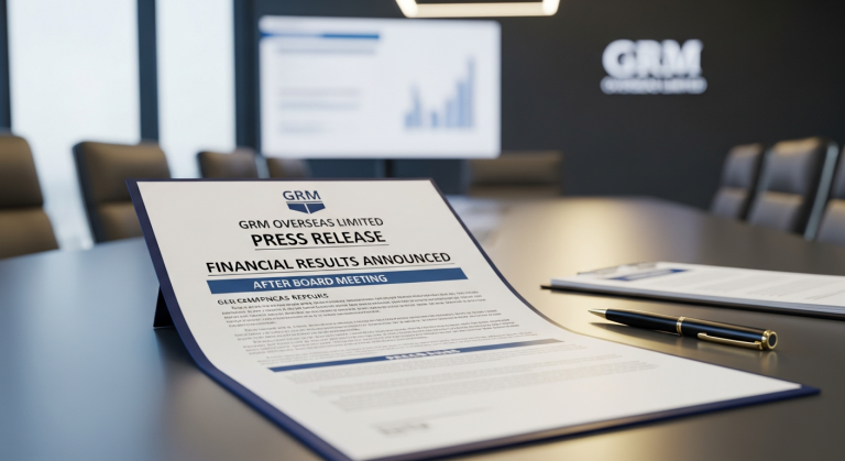 GRM Overseas Limited: Financial Results Announced After Board Meeting