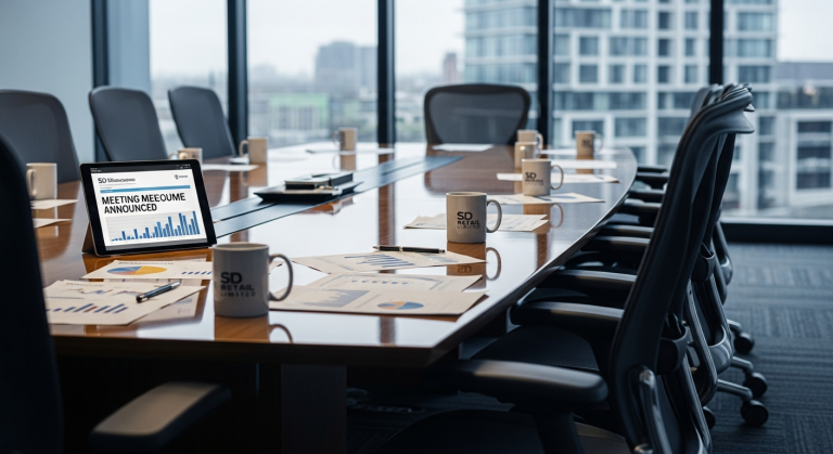 S D Retail Limited: Meeting Outcome Announced