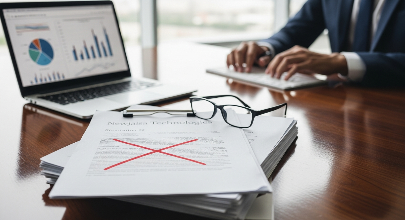 Newjaisa Technologies Reports Deviations Under Regulation 32