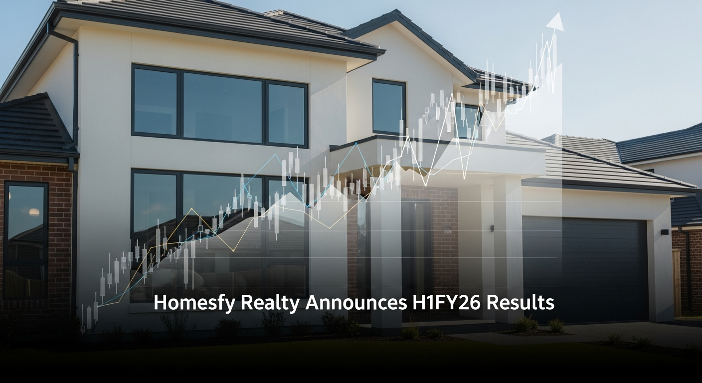Homesfy Realty Announces H1FY26 Results, Citing Market Recovery