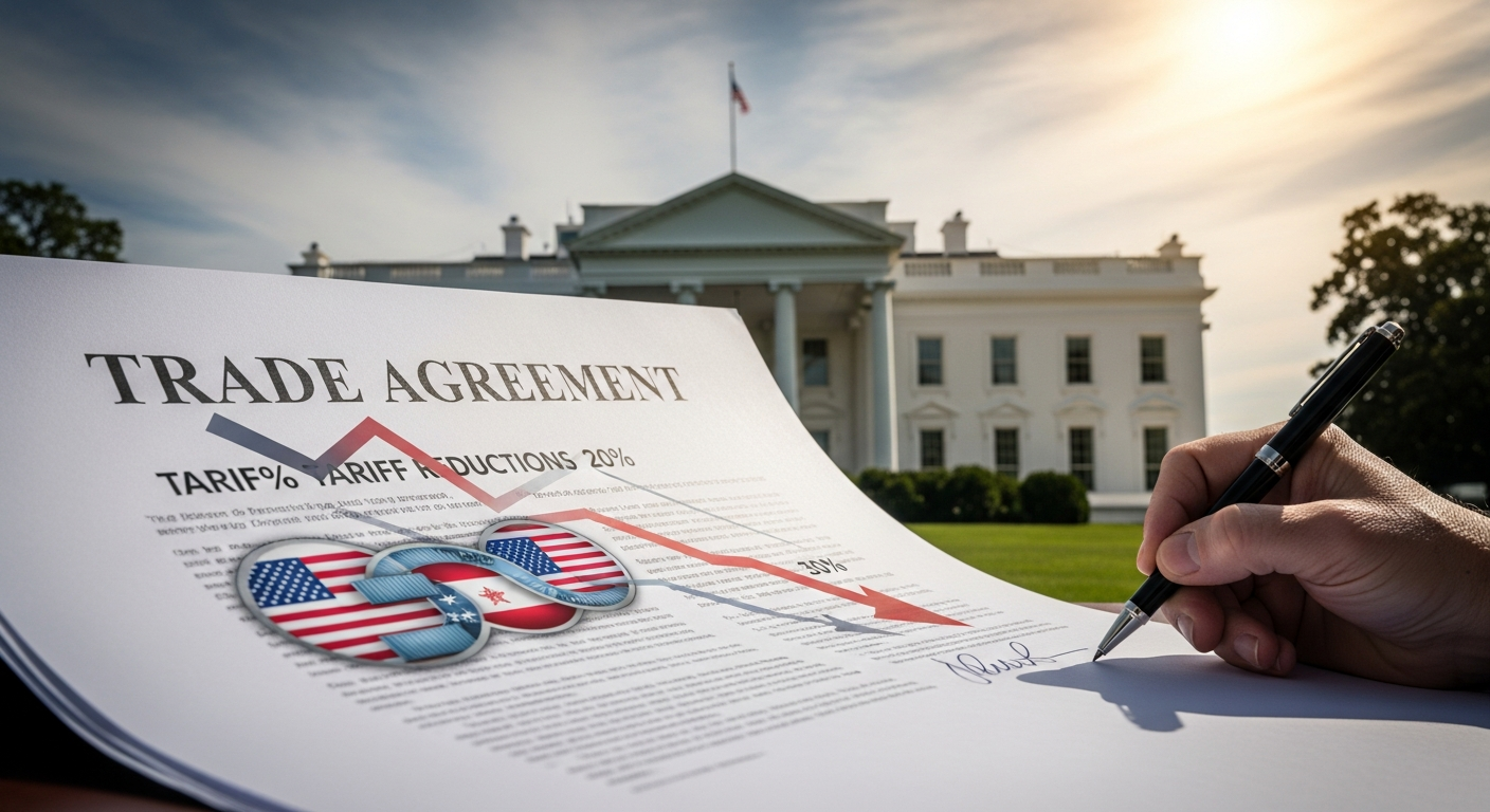 White House Announces Tariff Reductions in New Trade Deals