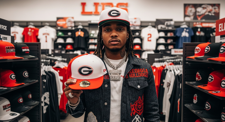 Quavo Teams Up with Lids for Georgia Bulldogs Collection