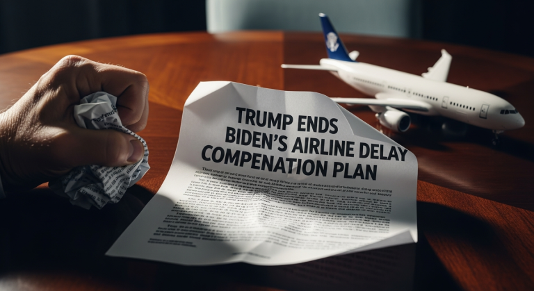 Trump Ends Biden's Airline Delay Compensation Plan