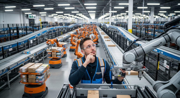 Amazon's Robotics Push: Jobs Under Threat?
