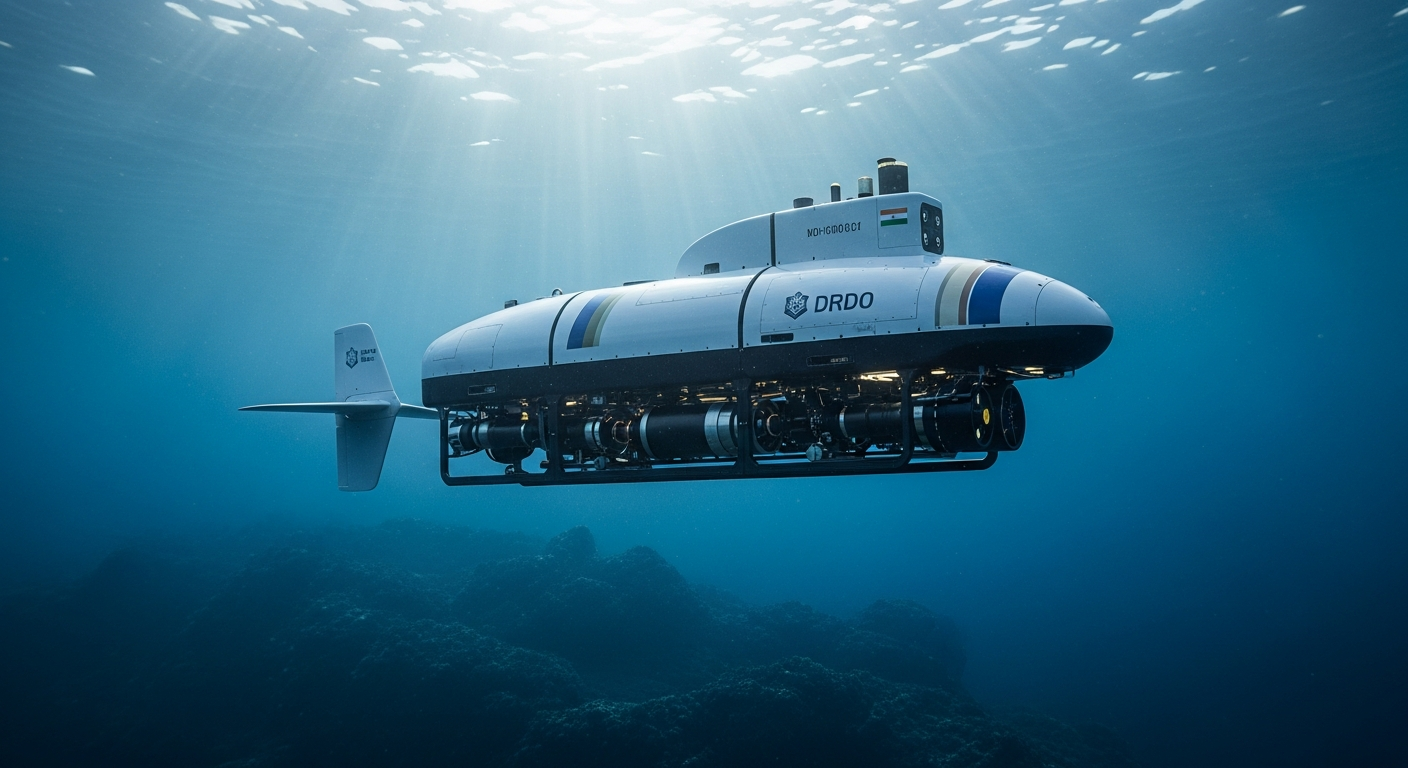 DRDO's New Underwater Vehicles: Eyes Below the Surface