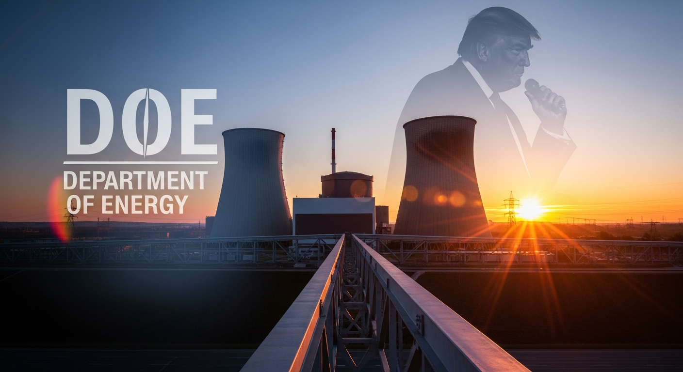 DOE Prioritizes Nuclear Power Financing, Echoing Trump-Era Energy Strategy