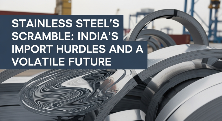 Stainless Steel's Scramble: India's Import Hurdles and a Volatile Future