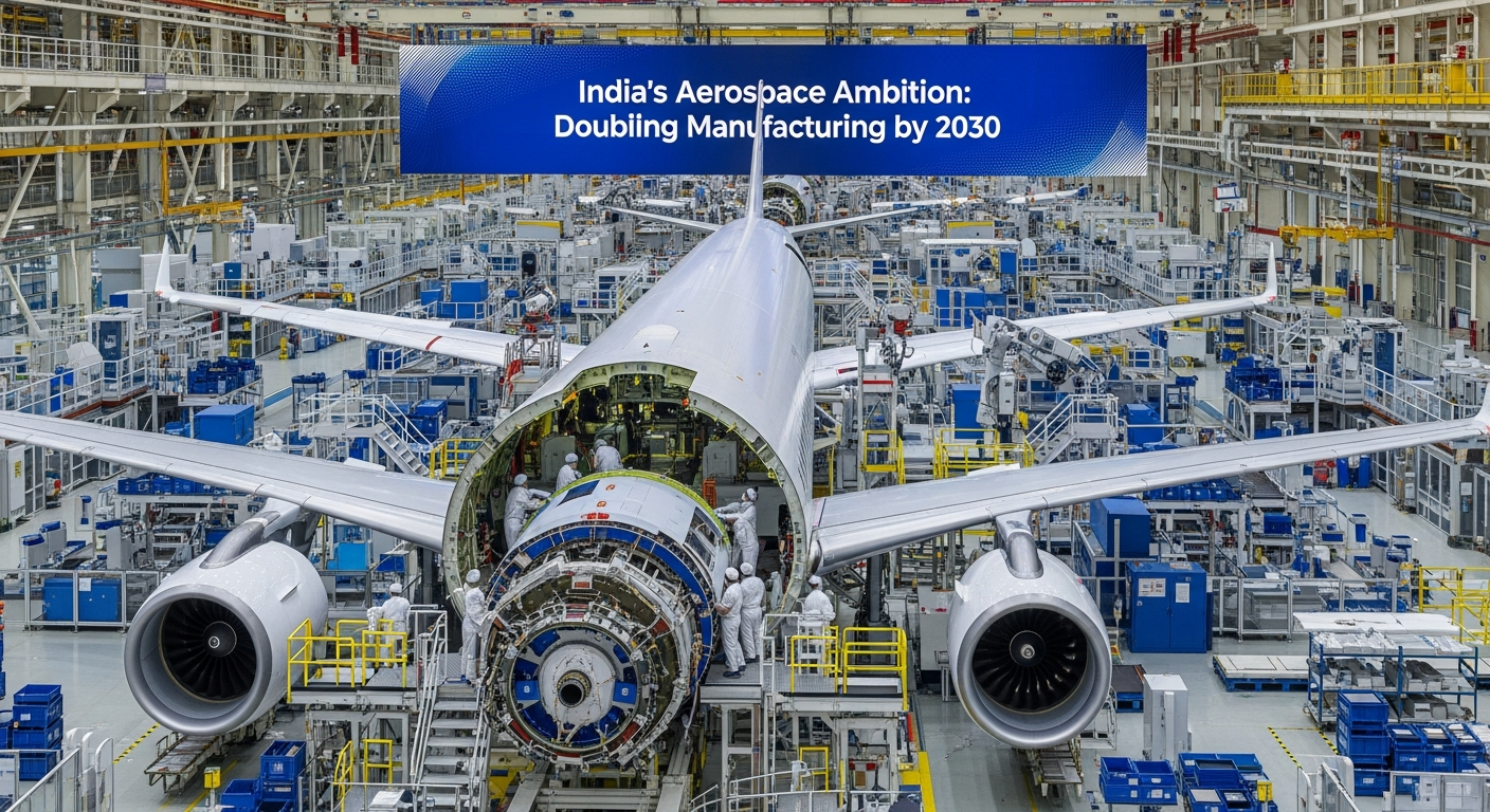 India's Aerospace Ambition: Doubling Manufacturing by 2030
