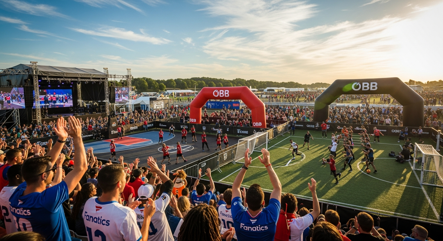 Fanatics and OBB Team Up for Multi-Year Sports Festival Production