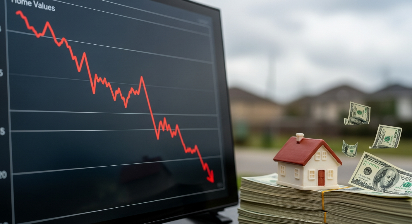 Home Values Dip: Over Half of U.S. Homes See Losses