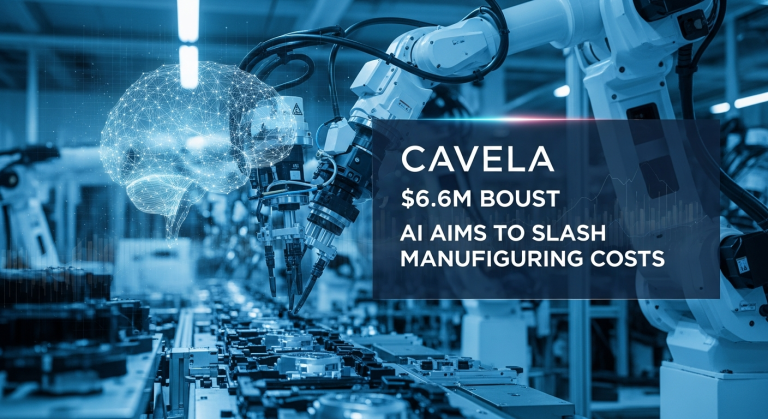 Cavela's $6.6M Boost: AI Aims to Slash Manufacturing Costs Before Tariffs Hit