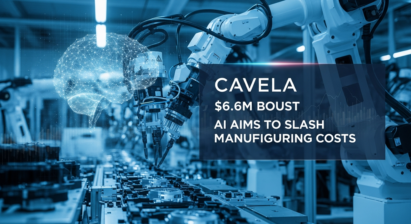 Cavela's $6.6M Boost: AI Aims to Slash Manufacturing Costs Before Tariffs Hit