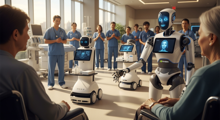 Nvidia's AI Revolution: Robots and Assistants Reshape Hospitals