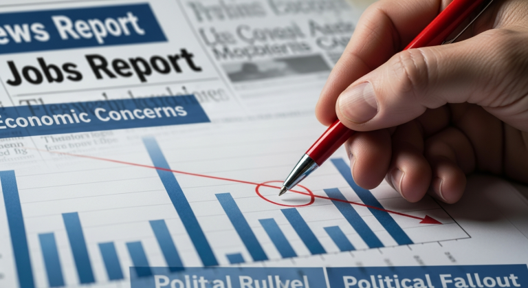 Jobs Report Revision: Economic Concerns and Political Fallout
