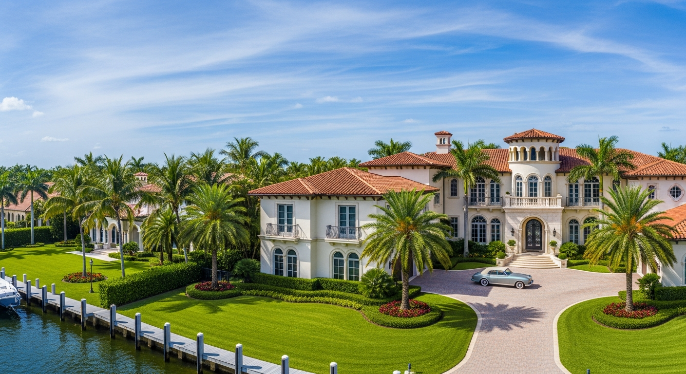 Florida Estate Lists for $75M Near Larry Ellison's Mansion