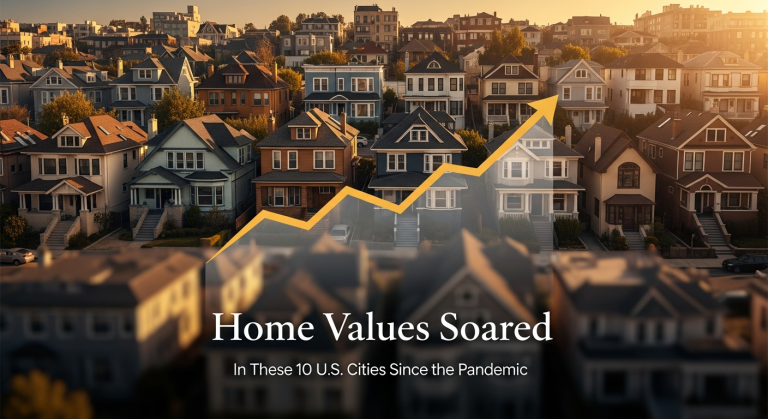 Home Values Soared in These 10 U.S. Cities Since the Pandemic