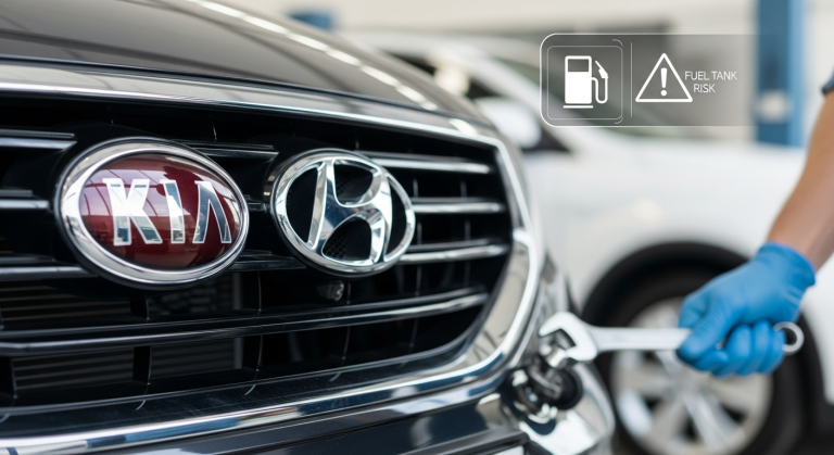 Kia and Hyundai Recall Over 335K Vehicles Due to Fuel Tank Risk