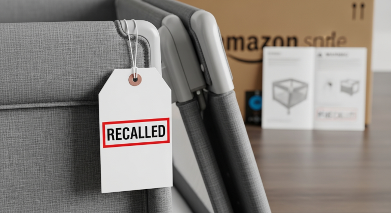 Amazon Recalls Children's Play Yards Nationwide Over Safety Concerns