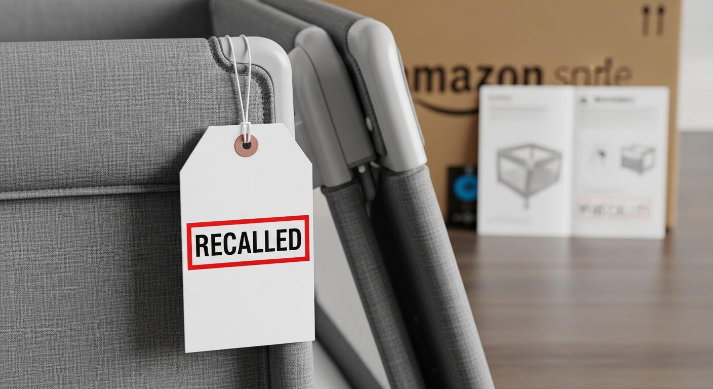 Amazon Recalls Children's Play Yards Nationwide Over Safety Concerns