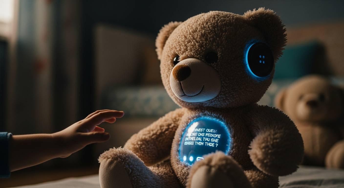 AI Teddy Bear's Inappropriate Conversations Raise Child Safety Concerns