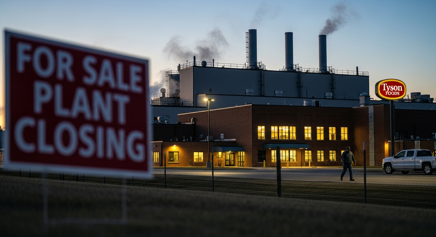Tyson Foods to Close Nebraska Beef Plant, Signaling Industry Shift