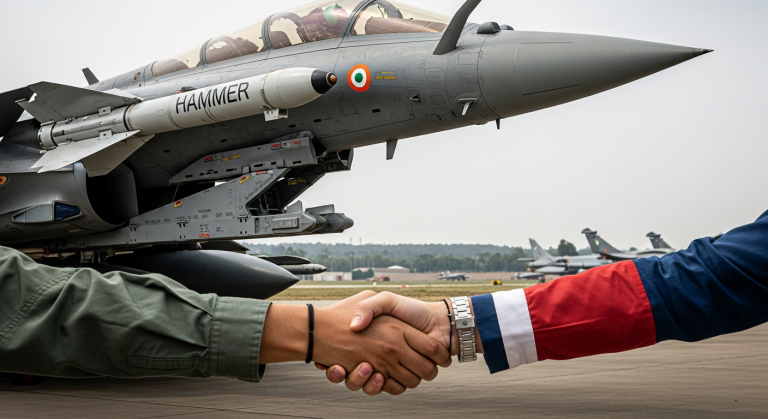 India and France to Co-Produce HAMMER Weapons in Joint Venture