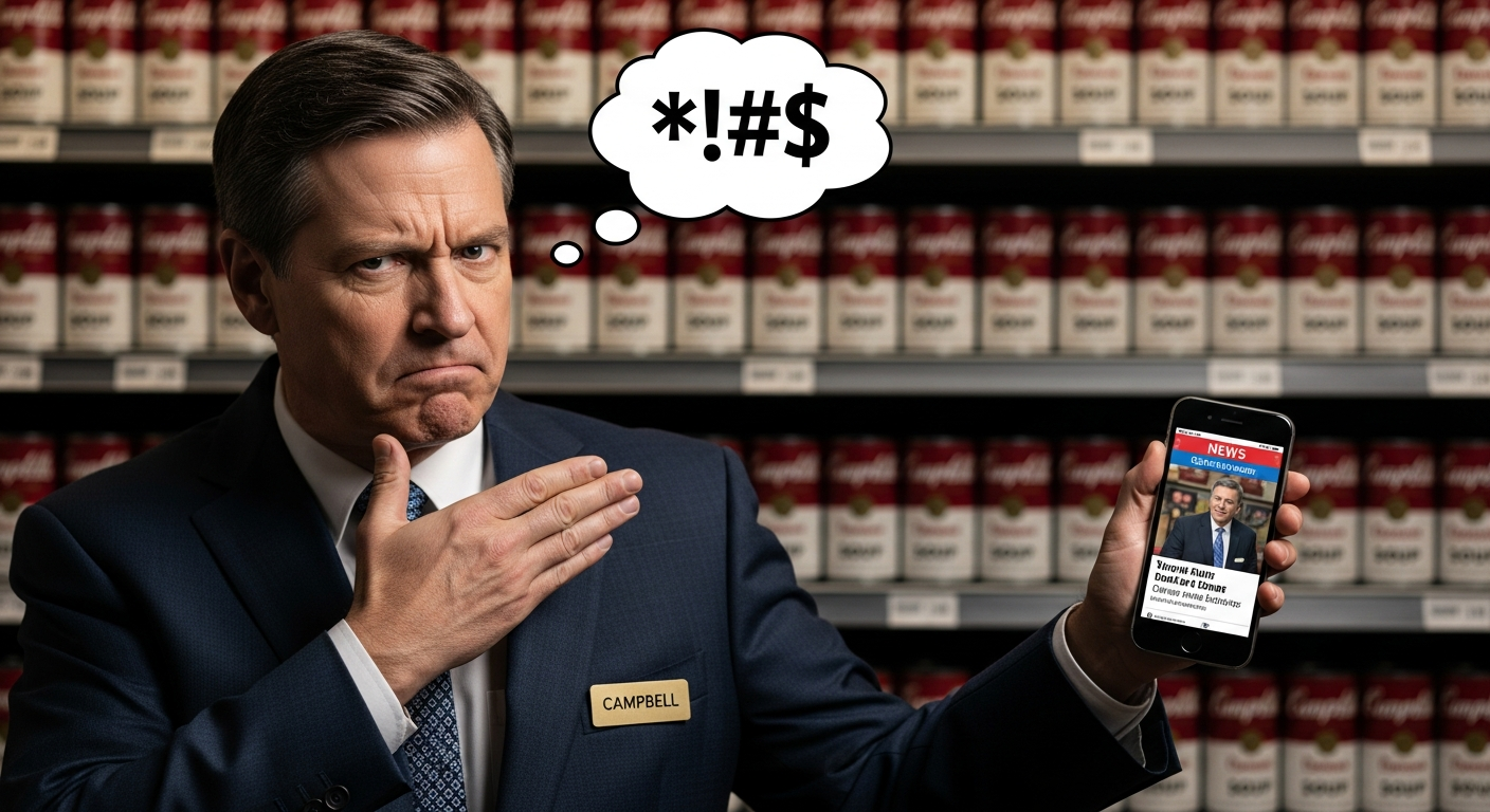 Campbell Soup Executive Allegedly Slurs Products, Faces Lawsuit
