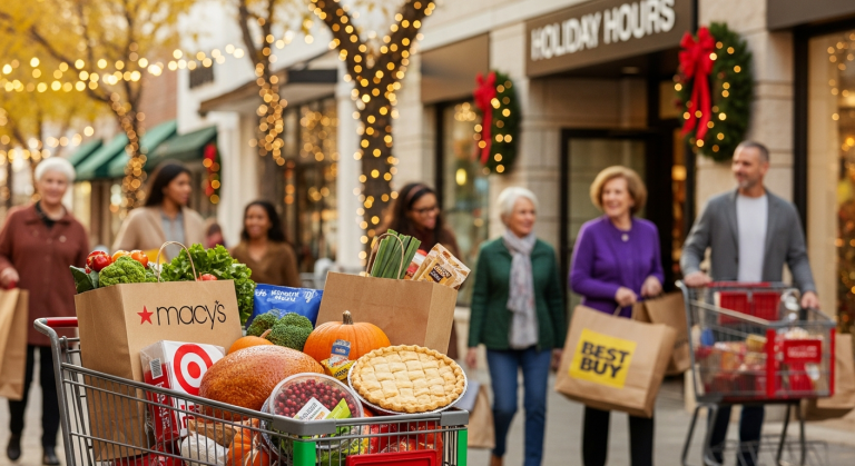 Thanksgiving Shopping: Retailers and Restaurants' Holiday Hours