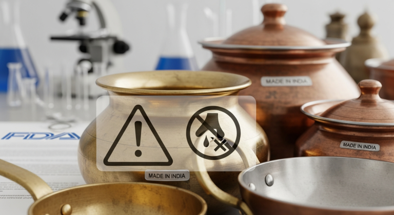 FDA Warns of Lead Leaching in Cookware Manufactured in India