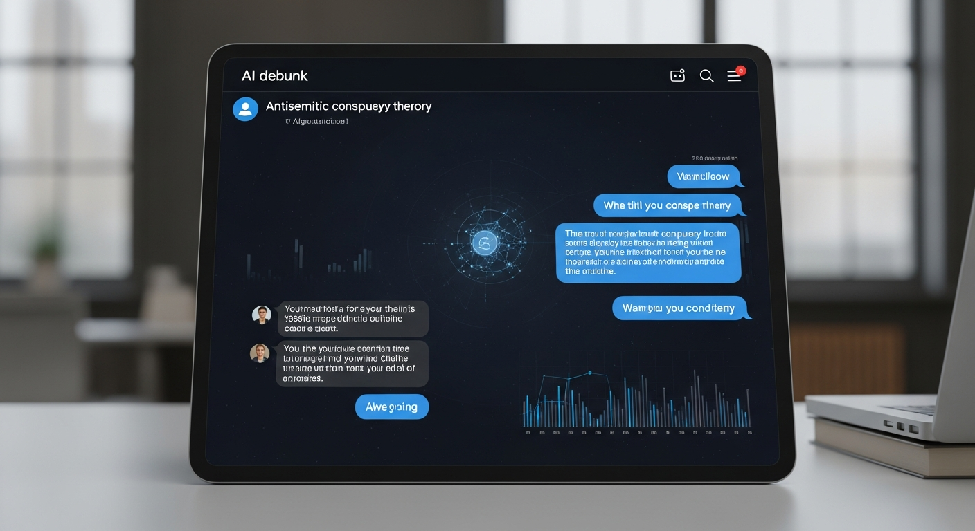 AI Chatbots Show Promise in Combating Antisemitic Conspiracy Theories